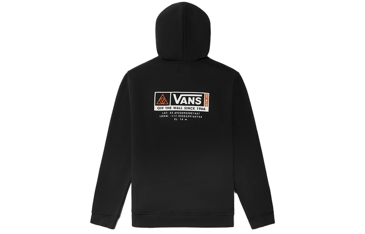 Vans Logo Hoodie Black — фото 1
