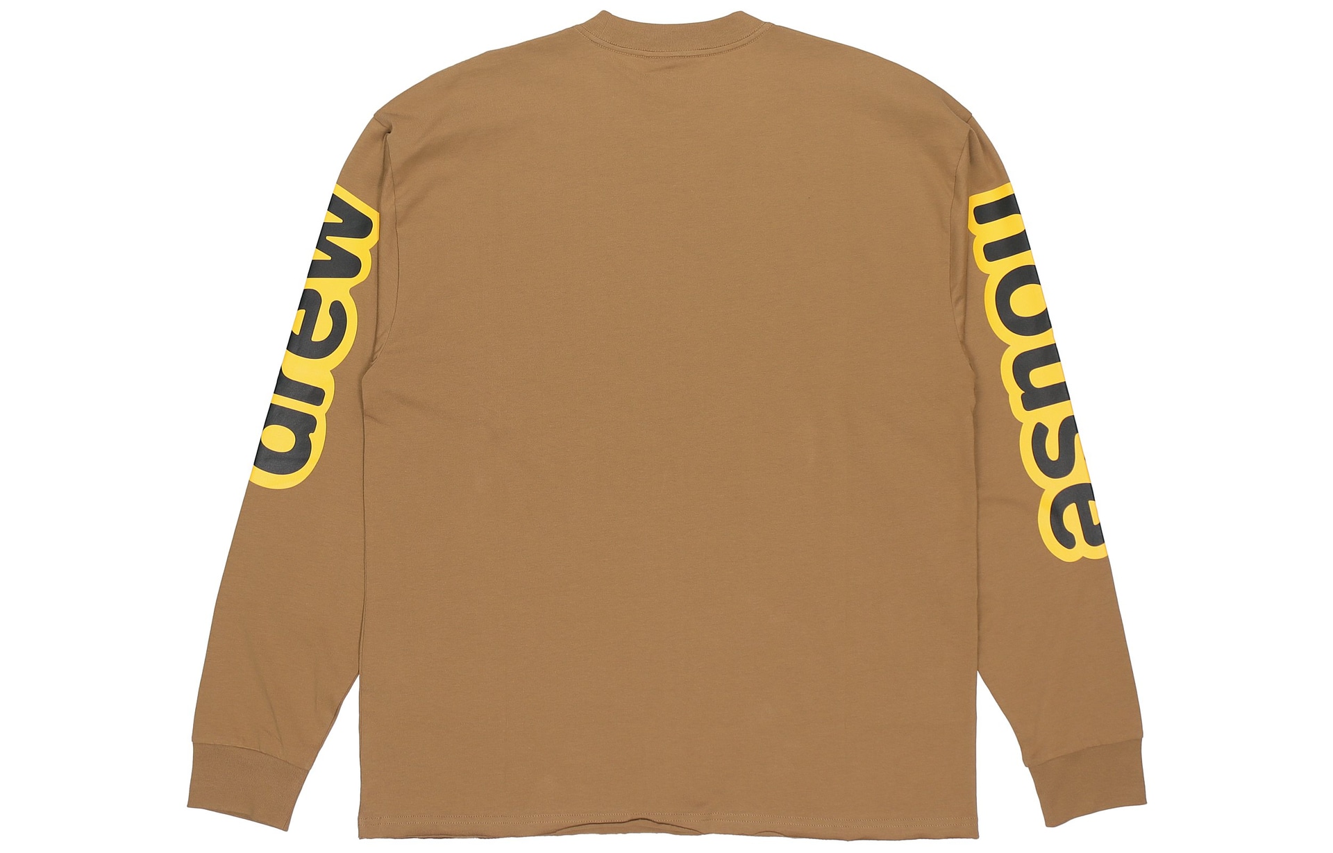 Drew House Logo Long Sleeve Tee Brown — фото 1