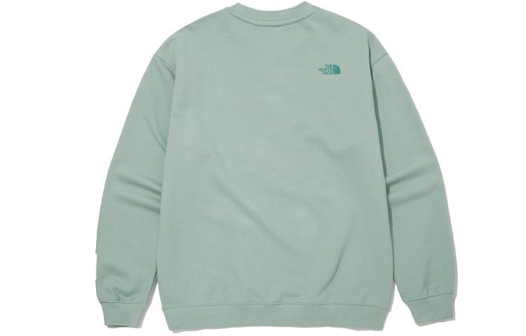 The North Face Logo Crewneck Sweatshirt Green — фото 1