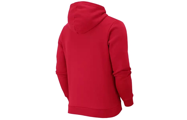 Jordan Logo Fleece Hoodie Red — фото 1