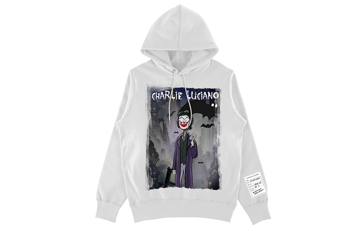 Charlie Luciano Hoodie White — фото 2