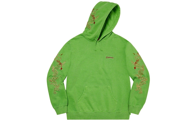 Supreme Dragon Overdyed Hooded Sweatshirt — фото 1