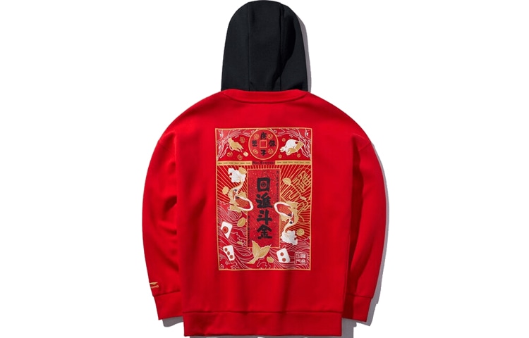 Li-Ning New Year Hoodie Red — фото 1