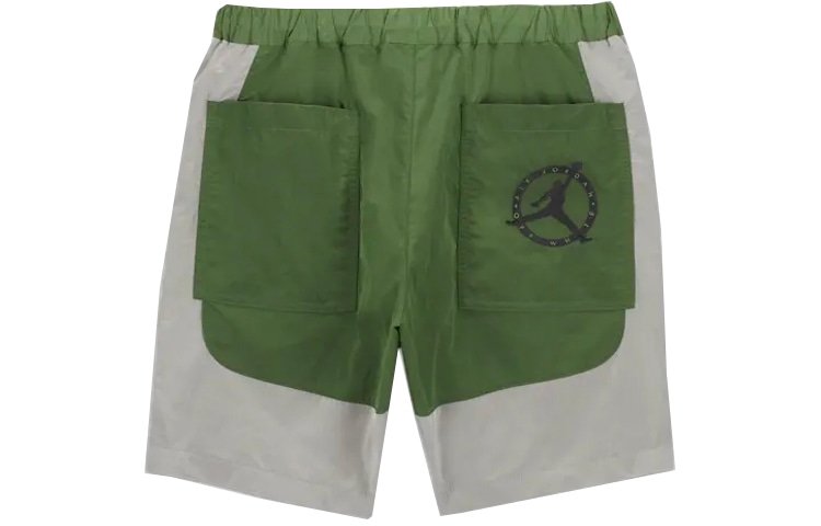 Jordan x OFF-WHITE Colorblock Drawstring Shorts — фото 1