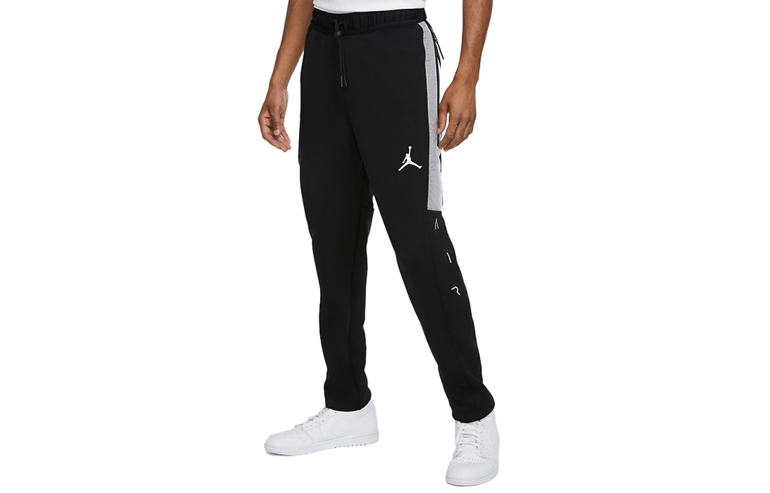 Jordan Air Logo Knit Pants Black — фото 2