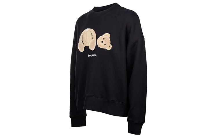 Palm Angels Bear Print Sweatshirt Black — фото 2