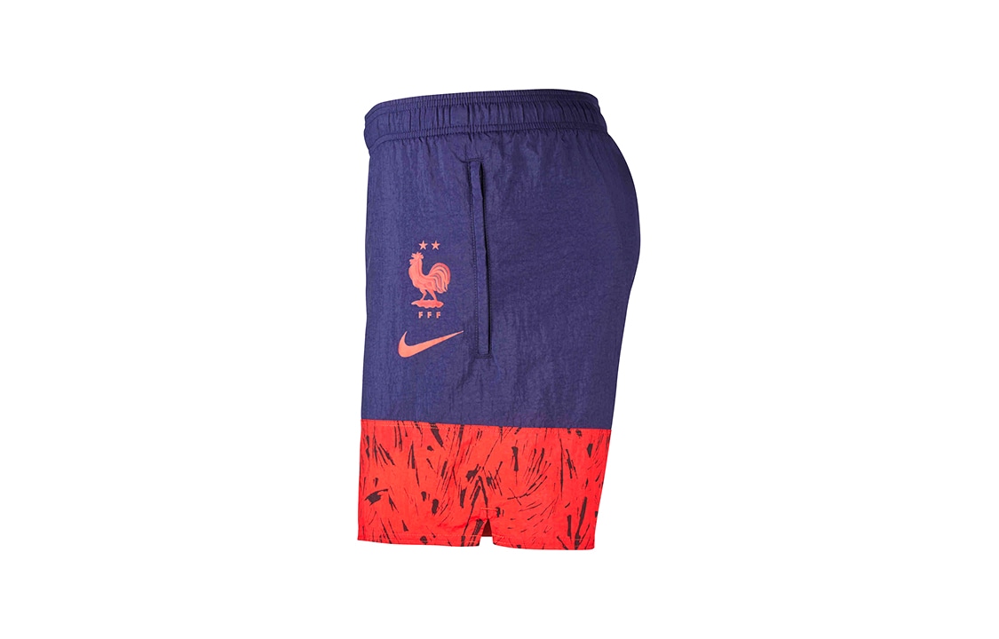 Nike Running Shorts Blue Red — фото 2