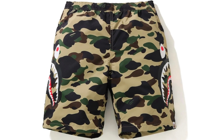 A BATHING APE 1St Camo Shorts — фото 4