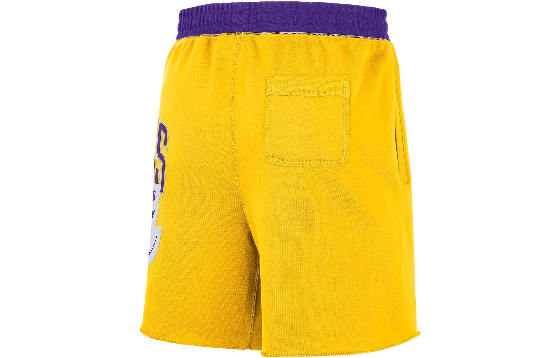 Nike Lakers Shorts Yellow — фото 1