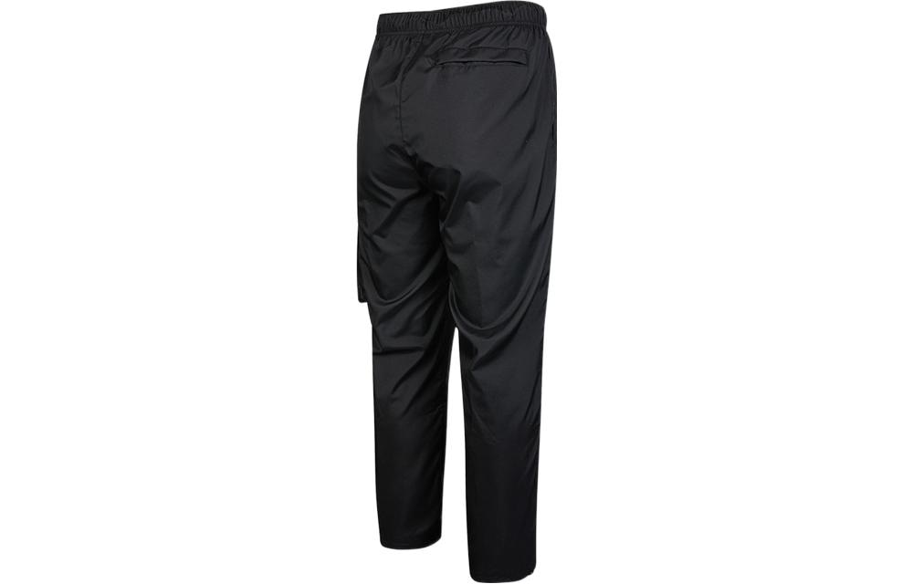Jordan Logo Print Woven Pants Black — фото 1