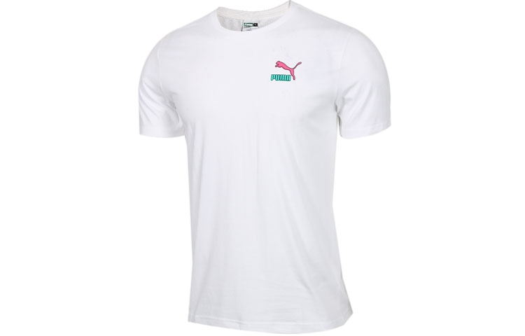 Puma Logo Tee White — фото 1