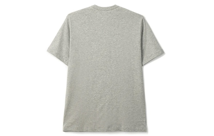 Cdg Small Logo Cotton T-Shirt Gray — фото 1
