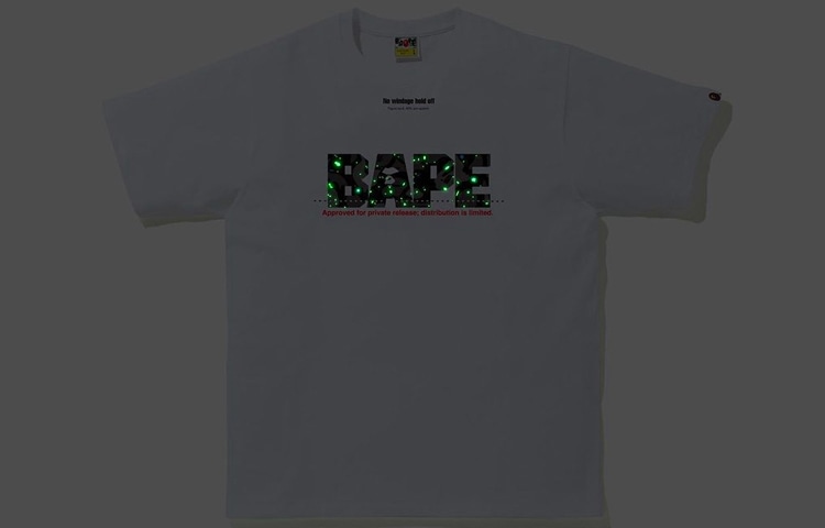 A BATHING APE BAPE SS20 Space Camo Hunting Tee T — фото 5