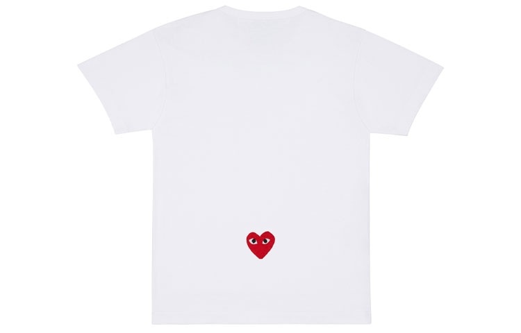 Cdg Play x Converse Play Together T-Shirt White — фото 1