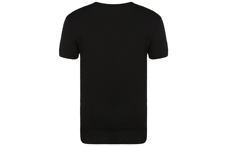 Versace V-Neck Logo T-Shirt Black — фото 1