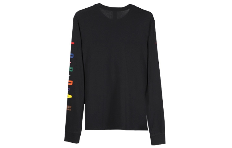 Jordan Logo Crewneck T-Shirt Black — фото 1