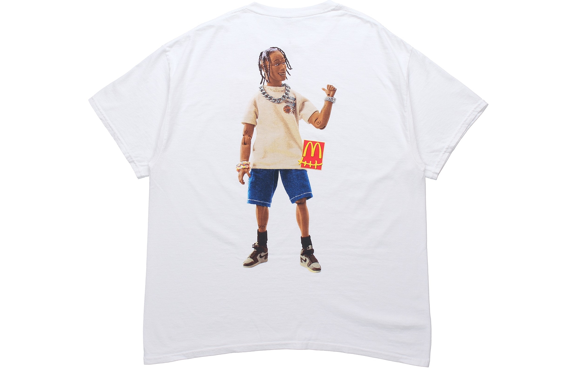 Travis Scott x McDonald's Action Figure Series Tee — фото 1