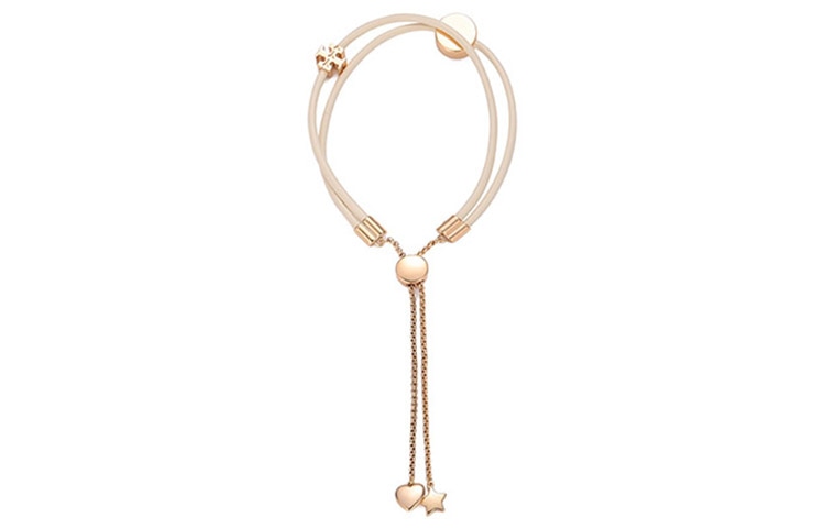 Tory Burch TB Logo Bracelet Ivory