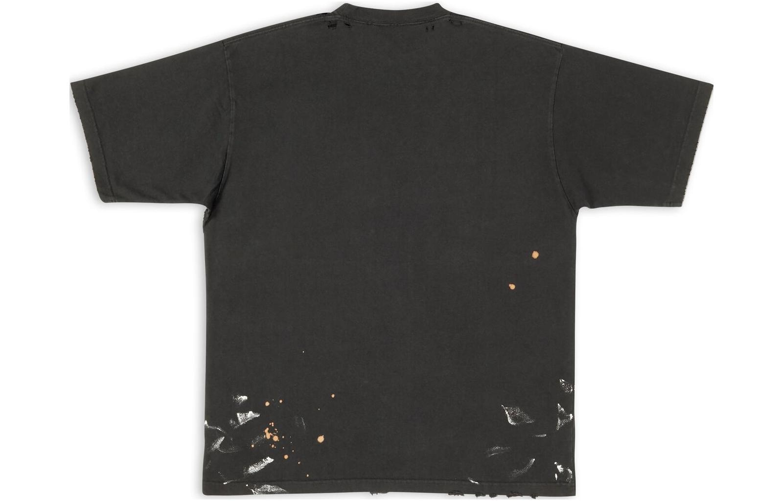 Balenciaga FW22 Black T-Shirt — фото 7