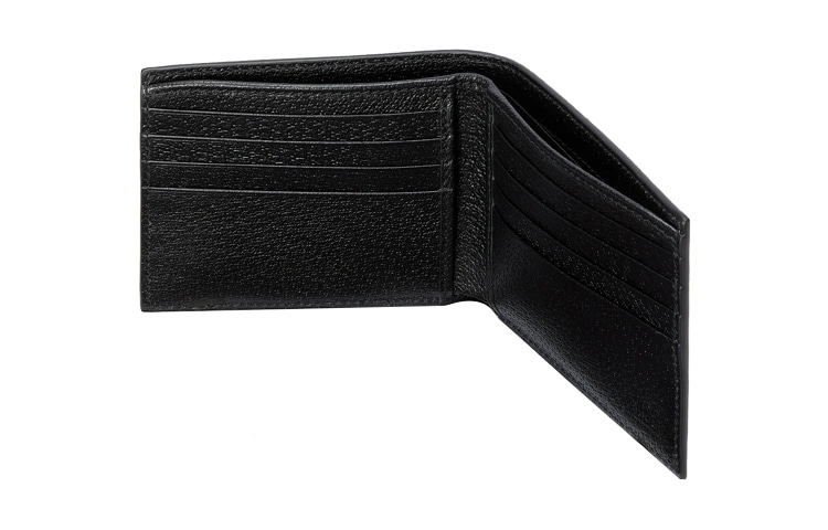 Gucci Leather Wallet Black — фото 4