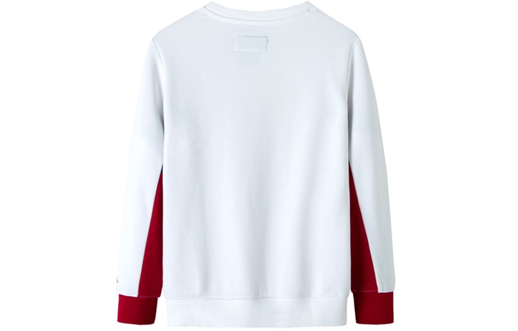 Jordan Colorblock Logo Pullover Hoodie White Kids — фото 1