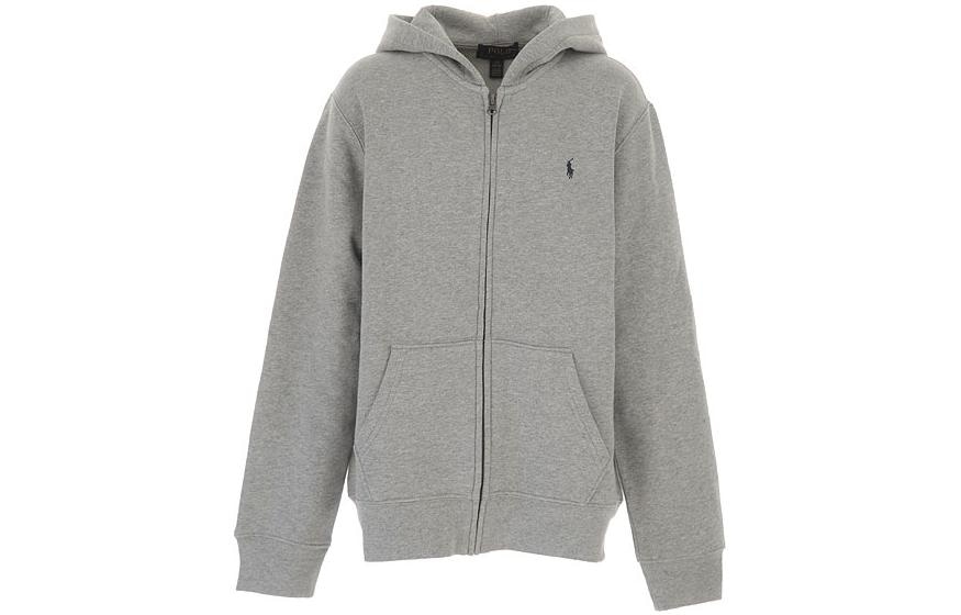 Ralph Lauren Polo Ralph Lauren Kids Hoodie Grey — фото 2