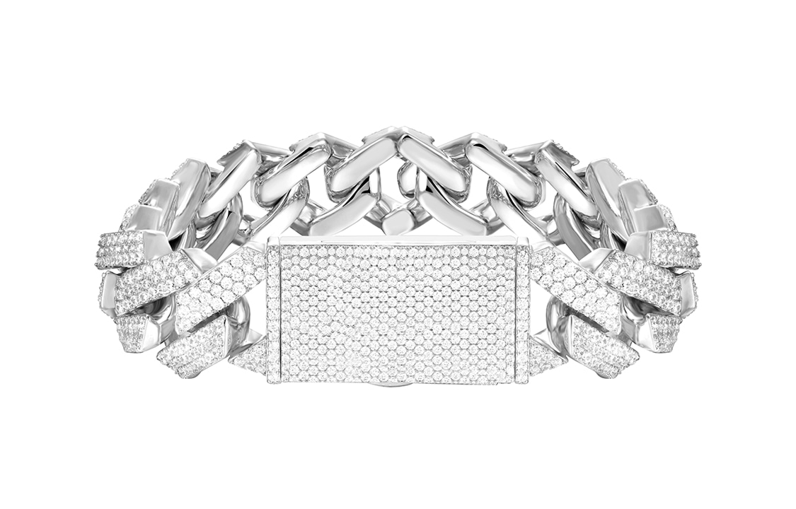 APORRO Prong Cuban Bracelet