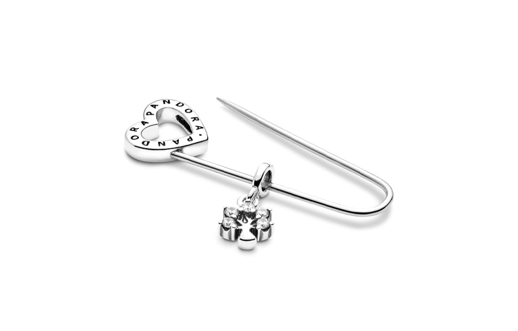 Pandora Me Safety Pin 925 Silver — фото 1