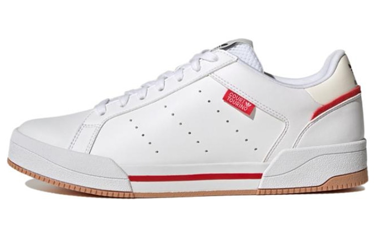 adidas originals adidas Court Tourino White Red — фото 6