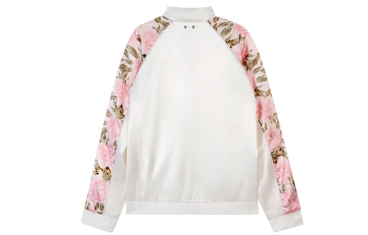 Team Wang Design TEAM WANG Floral Print Jacket White — фото 1