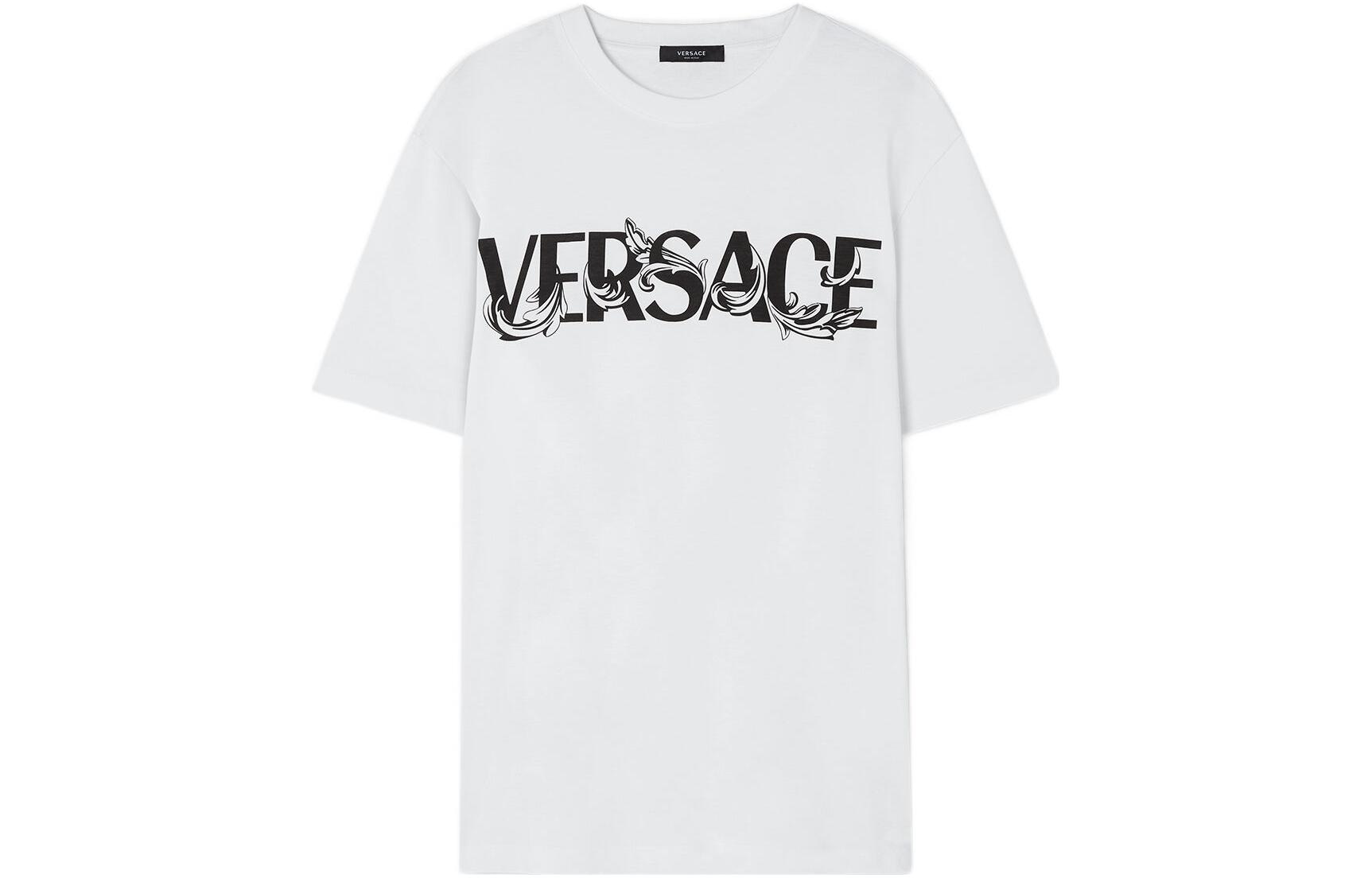 VERSACE/范思哲 Versace Logo Print T-Shirt