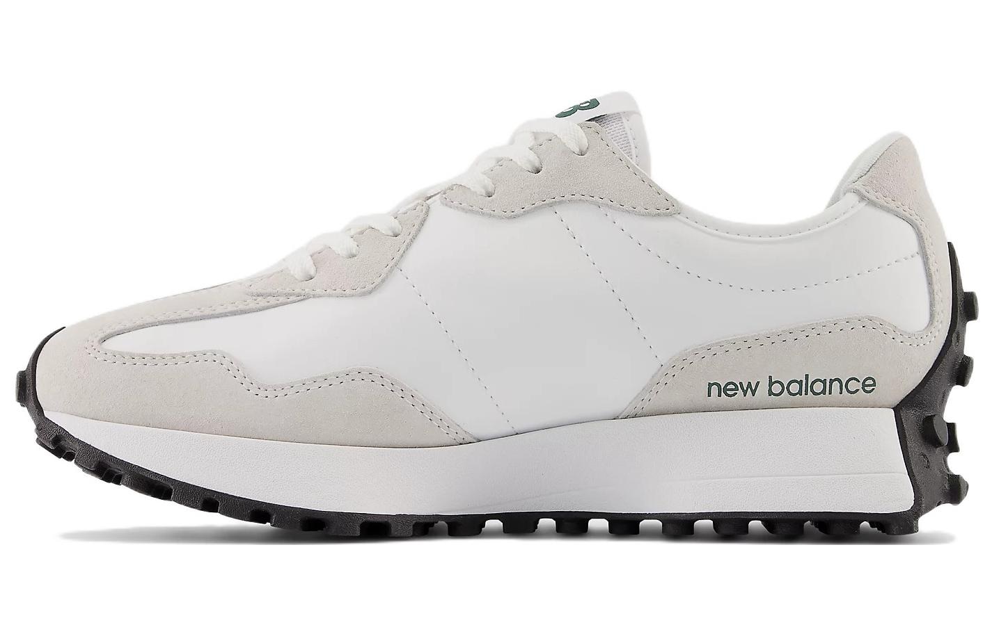 New Balance 327 Grey White Green — фото 7