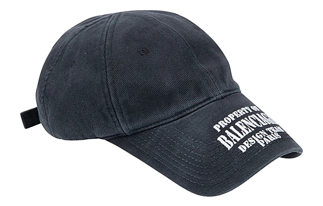Balenciaga Logo Cap Black — фото 2