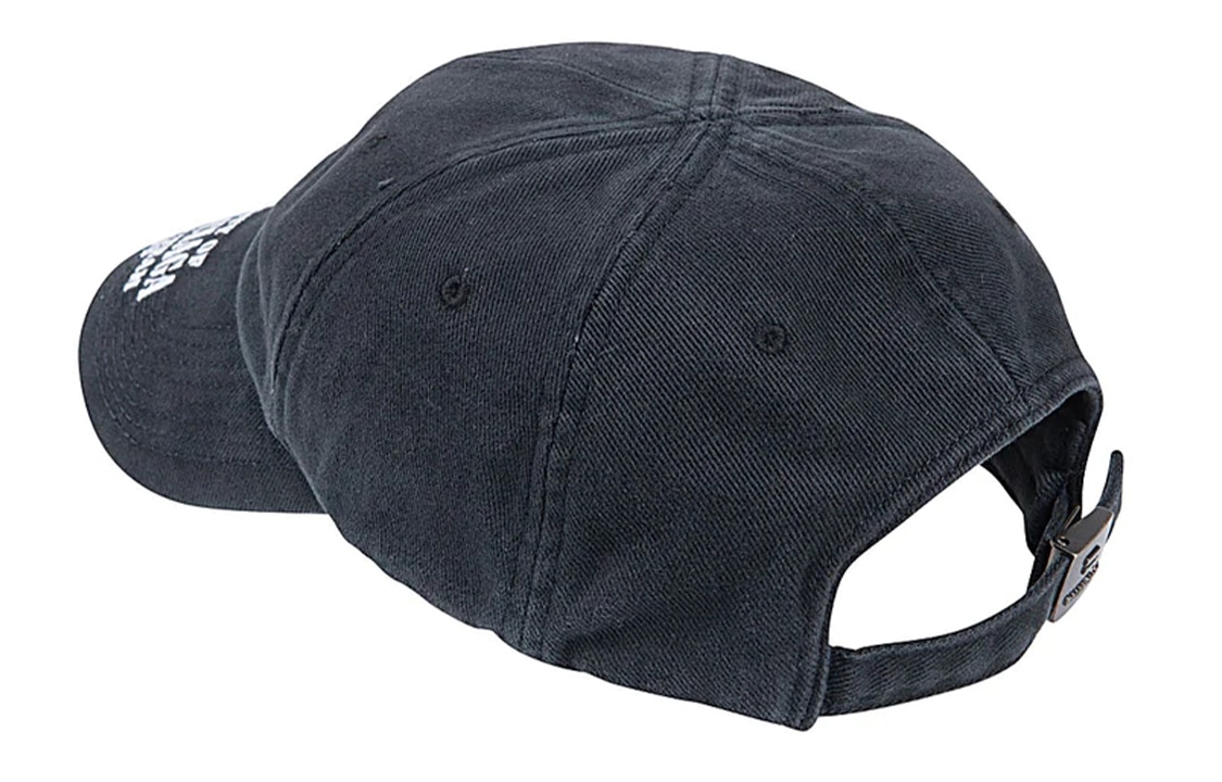 Balenciaga Logo Cap Black — фото 3