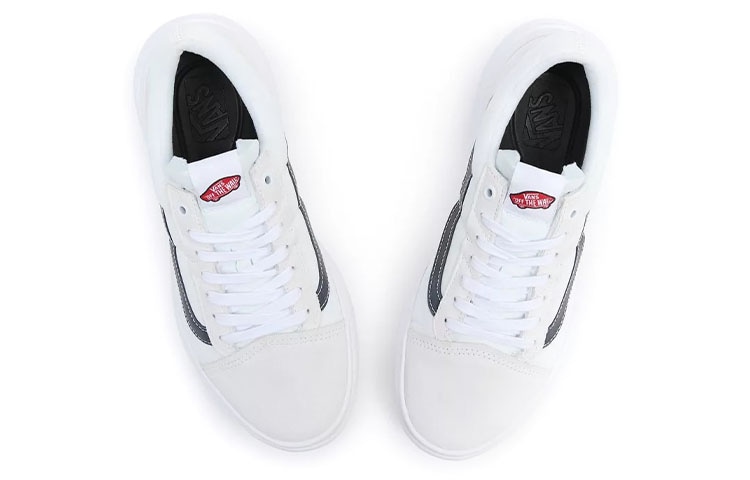 Vans Old Skool Overt Comfycush White Black — фото 3
