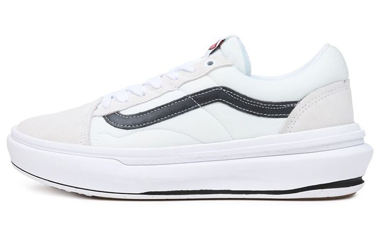 Vans Old Skool Overt Comfycush White Black — фото 5