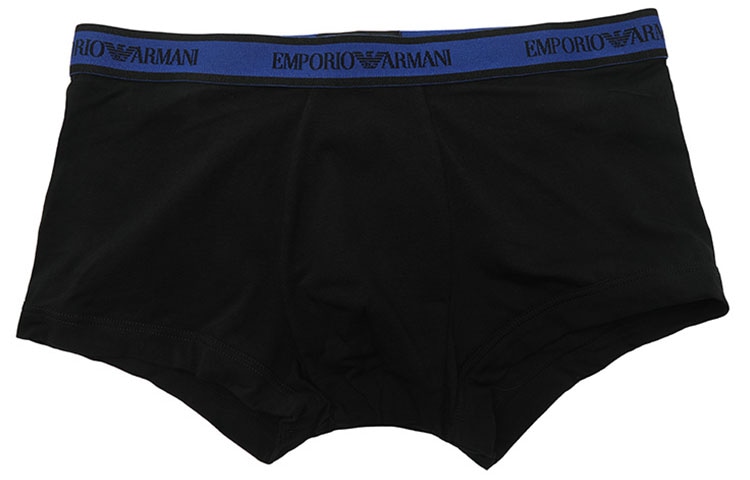 Emporio Armani Boxer Briefs 3-Pack Black — фото 3