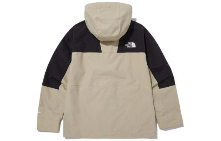 The North Face Logo Zip Hoodie Jacket Beige — фото 1