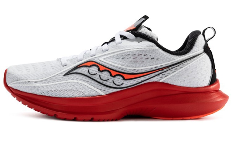 Saucony Kinvara 13 White Red — фото 5