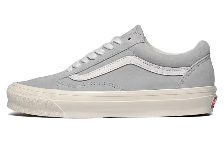 Vans Old Skool Grey White — фото 5