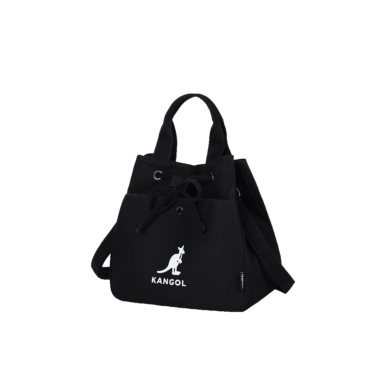 Kangol Tote Bag Black/Off-White — фото 4