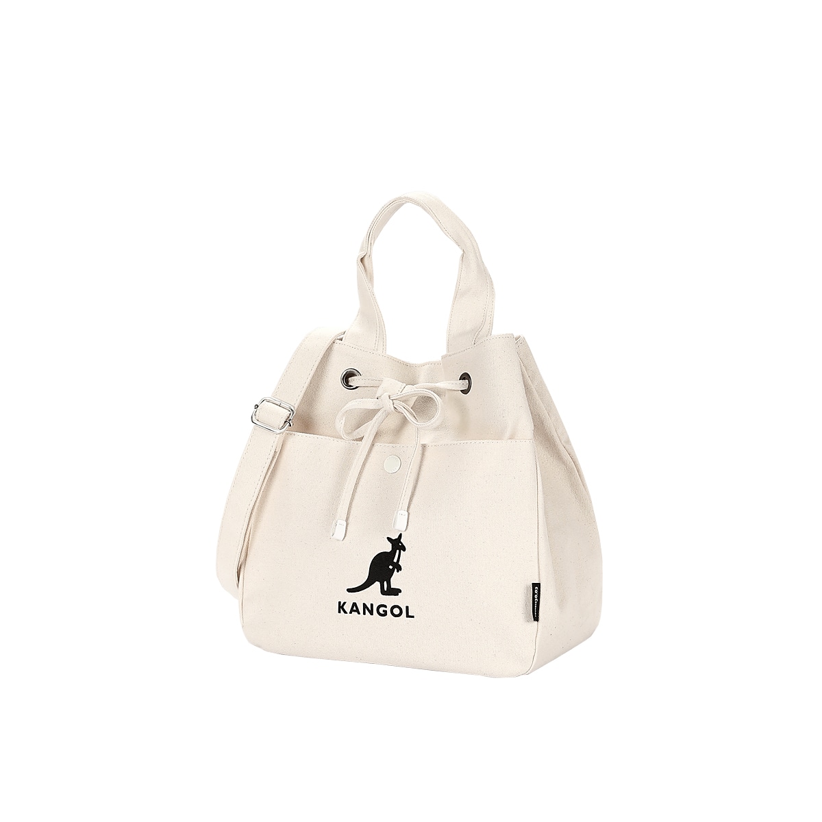 Kangol Tote Bag Black/Off-White — фото 1