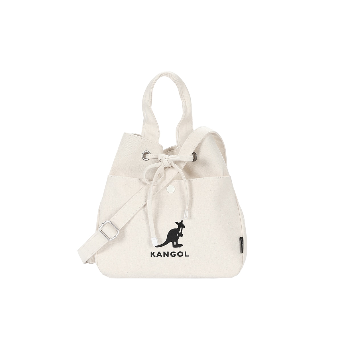 Сумки Kangol Tote Bag Black/Off-White