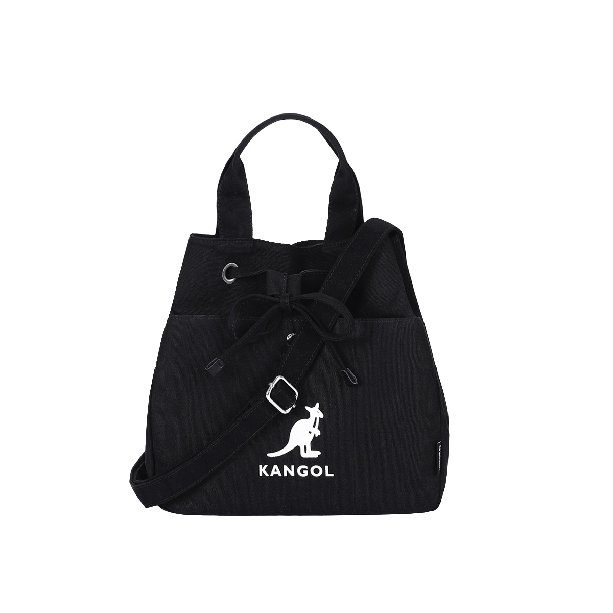 Kangol Tote Bag Black/Off-White — фото 3