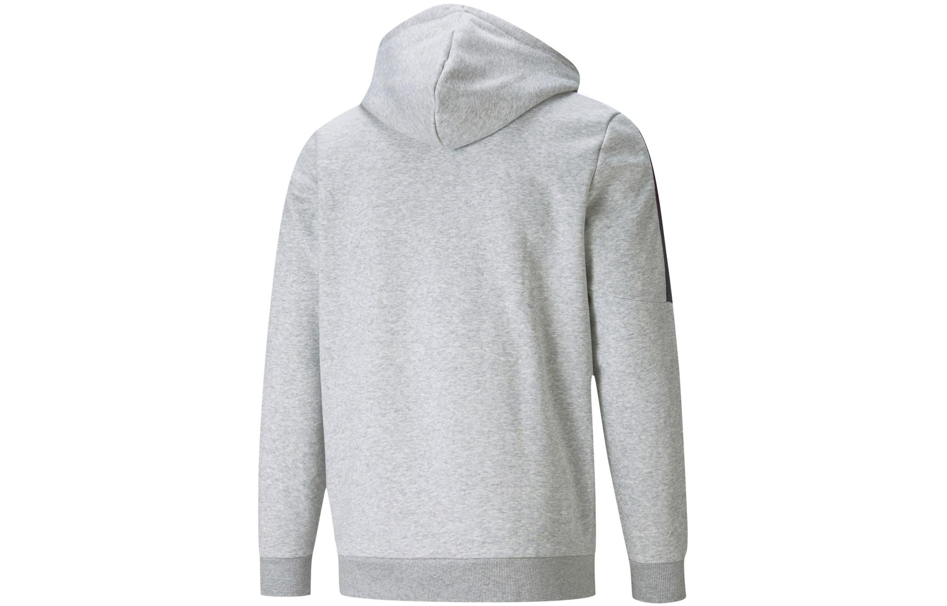 Puma Logo Hoodie Jacket Gray — фото 1