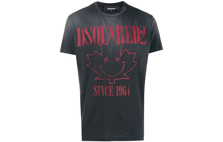 DSQUARED 2 DSQUARED2 Gradient Logo T-Shirt