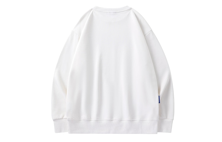 Lamlicka x Nasapanda Retro Crewneck Sweatshirt White — фото 1