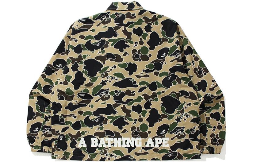 A BATHING APE BAPE STA Camo Coach Jacket — фото 9
