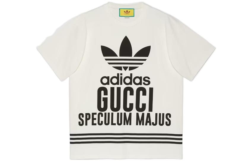Футболка Gucci x adidas FW22 T-Shirt White