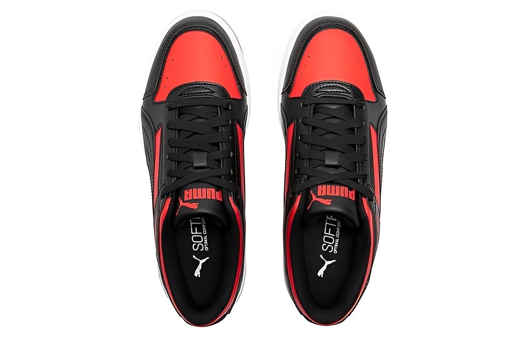 Puma REBOUND Joy Low Black Red — фото 9